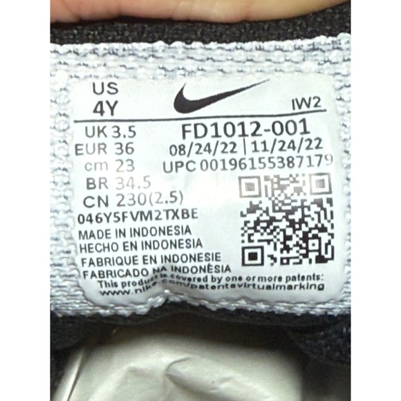 Nike Air More Uptempo TD Black Red Blue GS Youth‎ 4Y FD1012-001 - Picture 7 of 7